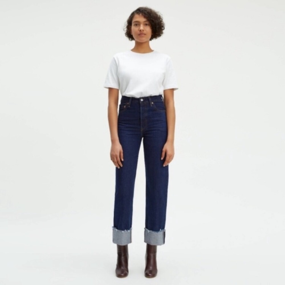 NWT Levi’s Ribcage Selvedge Jeans